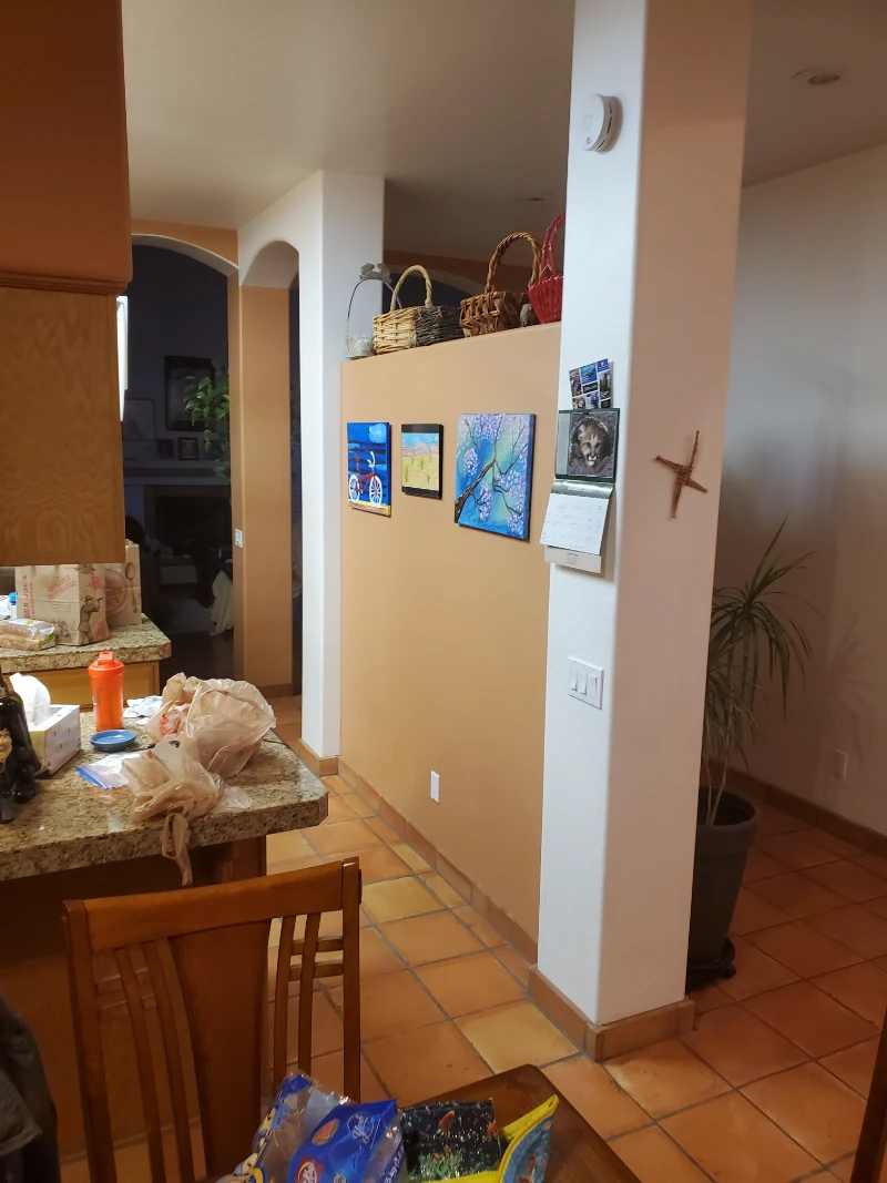 Arthur's Wall Before