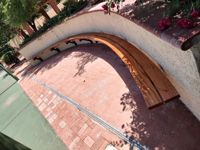 Bench After full view